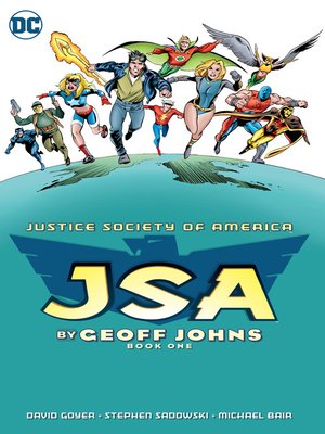 cover image of JSA by Geoff Johns, Book One